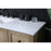 Elegant Lighting Soma 54"L Single Vanity Sink, Natural Oak