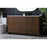 Elegant Lighting Soma 60"L Double Vanity Sink, Expresso