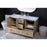 Elegant Kitchen/Bath Soma 60" Double Bathroom Vanity, Mango Wood
