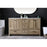 Elegant Lighting Soma 60"L Double Vanity Sink, Natural Oak