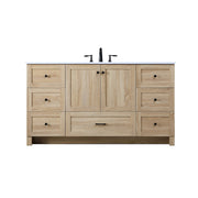 Elegant Kitchen/Bath Soma 60" Single Bathroom Vanity, Mango Wood - VF2860MW