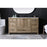 Elegant Lighting Soma 60"L Single Vanity Sink, Natural Oak