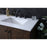 Elegant Lighting Soma 72"L Double Vanity Sink, Expresso