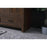 Elegant Lighting Soma 72"L Double Vanity Sink, Expresso