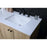 Elegant Kitchen/Bath Soma 72" Double Bathroom Vanity, Mango Wood