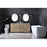 Elegant Lighting Soma 72"L Double Vanity Sink, Natural Oak