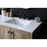 Elegant Lighting Soma 72"L Double Vanity Sink, Natural Oak