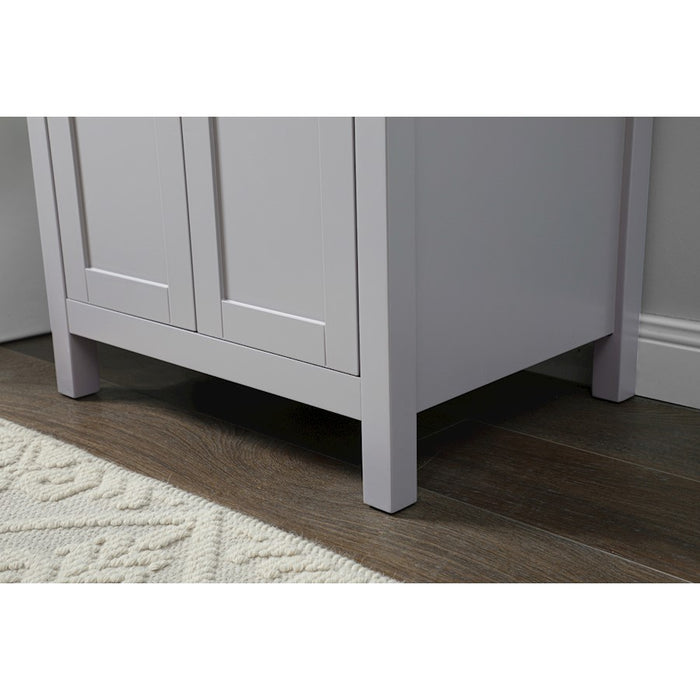 Elegant Lighting Harrison 24"L Single Vanity Sink, Grey