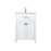 Elegant Lighting Harrison 24"L Single Vanity Sink, White - VF28824WH