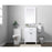 Elegant Lighting Harrison 24"L Single Vanity Sink, White