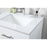 Elegant Lighting Harrison 24"L Single Vanity Sink, White