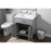 Elegant Lighting Harrison 30"L Single Vanity Sink, Grey