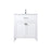 Elegant Lighting Harrison 30"L Single Vanity Sink, White - VF28830WH