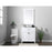Elegant Lighting Harrison 30"L Single Vanity Sink, White