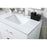 Elegant Lighting Harrison 30"L Single Vanity Sink, White