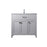 Elegant Lighting Harrison 36"L Single Vanity Sink, Grey - VF28836GR