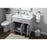Elegant Lighting Harrison 36"L Single Vanity Sink, Grey