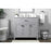 Elegant Lighting Harrison 36"L Single Vanity Sink, Grey