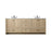 Elegant Kitchen/Bath Soma 84" Double Bathroom Vanity, Mango Wood - VF2884DMW