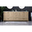 Elegant Kitchen/Bath Soma 84" Double Bathroom Vanity, Mango Wood