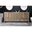 Elegant Lighting Soma 84"L Double Vanity Sink, Natural Oak