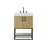 Elegant Kitchen/Bath Caroline 24" Bathroom Vanity, Honey Brown - VF29224MHB