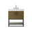 Elegant Kitchen/Bath Caroline 30" Bathroom Vanity, Chestnut Brown - VF29230MCB