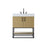 Elegant Kitchen/Bath Caroline 30" Bathroom Vanity, Honey Brown - VF29230MHB