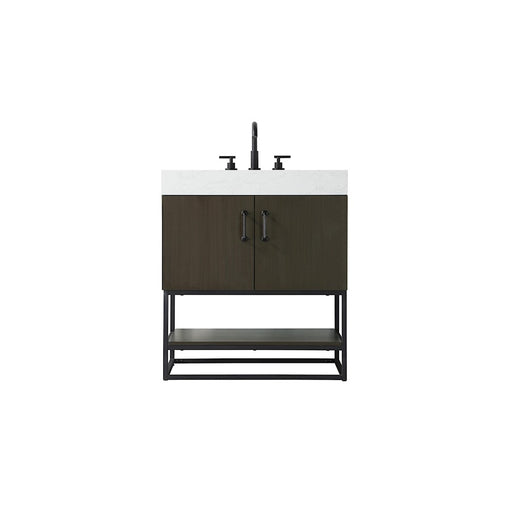 Elegant Kitchen/Bath Caroline 30" Bathroom Vanity, Mocha Brown - VF29230MMB