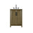 Elegant Kitchen/Bath Alina 24" Bathroom Vanity, Hazel Oak - VF29524HO