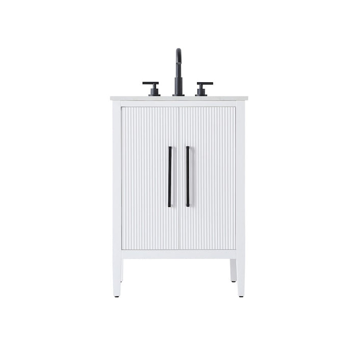 Elegant Kitchen/Bath Blakely 24" Bathroom Vanity, White - VF29624WH