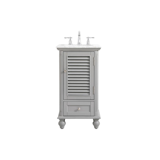 Elegant Kitchen/Bath Rhodes 19" Single Bathroom Vanity, Grey - VF30519GR