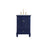 Elegant Kitchen/Bath Rhodes 24" Single Bathroom Vanity, Blue - VF30524BL