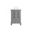 Elegant Kitchen/Bath Rhodes 24" Single Bathroom Vanity, Grey - VF30524GR