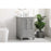 Elegant Kitchen/Bath Rhodes 24" Single Bathroom Vanity, Grey