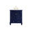 Elegant Kitchen/Bath Rhodes 30" Single Bathroom Vanity, Blue - VF30530BL