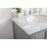 Elegant Kitchen/Bath Rhodes 30" Single Bathroom Vanity, Grey