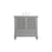 Elegant Kitchen/Bath Rhodes 36" Single Bathroom Vanity, Grey - VF30536GR