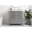 Elegant Kitchen/Bath Rhodes 36" Single Bathroom Vanity, Grey