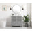 Elegant Kitchen/Bath Rhodes 36" Single Bathroom Vanity, Grey
