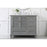 Elegant Kitchen/Bath Rhodes 42" Single Bathroom Vanity, Grey
