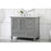 Elegant Kitchen/Bath Rhodes 42" Single Bathroom Vanity, Grey