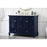 Elegant Kitchen/Bath Rhodes 48" Single Bathroom Vanity, Blue