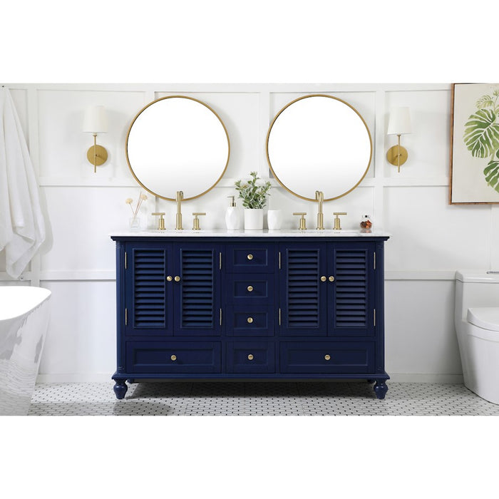 Elegant Kitchen/Bath Rhodes 48" Single Bathroom Vanity, Grey