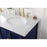 Elegant Kitchen/Bath Rhodes 60" Double Bathroom Vanity, Blue