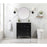 Elegant Kitchen/Bath Rhodes 60" Double Bathroom Vanity, Grey