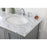 Elegant Kitchen/Bath Rhodes 60" Double Bathroom Vanity, Grey