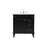 Elegant Kitchen/Bath Bennett 32" Single Bathroom Vanity, Black - VF31832BK