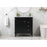Elegant Kitchen/Bath Bennett 32" Single Bathroom Vanity, Black