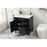 Elegant Kitchen/Bath Bennett 32" Single Bathroom Vanity, Black